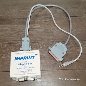 VTG Imprint Series Adapter Box Version 2.0 Liquid Light Amiga Palette Video HTF